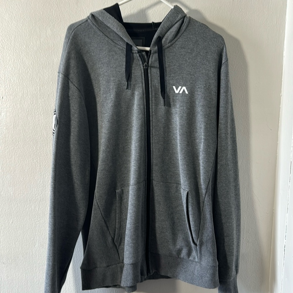 RVCA zip up hoodie